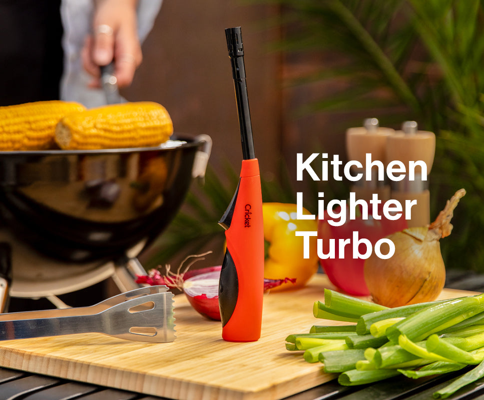 Kitchen Utility Gas Lighter Turbo Refillable Pack of 16